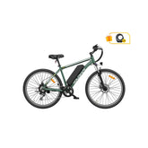 Electric Bike Yoloway M10 250W Motor 36V12.5AH Battery 27.5*1.95 Inch Tires Disc Brakes - Green